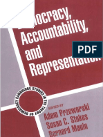 Adam Przeworski, Susan C. Stokes-Democracy, Accountability, and Representation-Cambridge University Press (2012) PDF