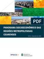 Panorama Socioeconomico Das Regioes Metropolitanas Cearenses