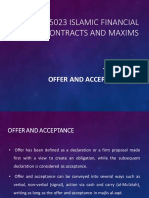 Bwss5023 Islamic Financial Contracts and Maxims