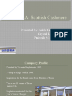 BRORA: Scottish Cashmere: Presented By: Adele Crombie Crystal Lijia Yang Prabodh Mishra