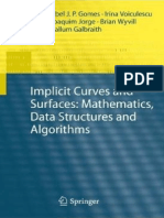 Implicit Curves and Surfaces - Mathematics, Data Structures and Algorithms (Gomes Et Al. 2009-05-15)