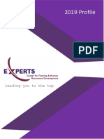 Experts Profile 2019