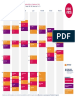 Planning Cours Neoness Beaugrenelle