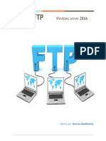 Manual de instalación de un servidor FTP
