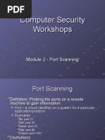 Port Scanning
