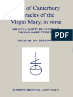 Miracles of The Virgin Mary in Verse Nigellus Wireker Jan M Ziolkowski PDF