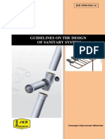 Guidelines On The Design of Sanitary System
