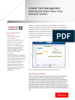 Oracle Yard Management