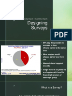 Designing Surveys: Creating Reports 1: Quantitative Reports
