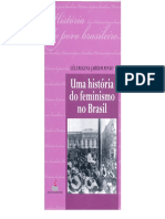 Uma Historia Do Feminismo No Brasil em PDF