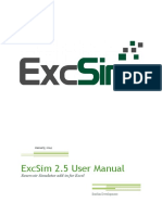 Excsim 2.5 User Manual: Reservoir Simulator Add-In For Excel