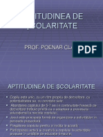 Aptitudinea de Scolaritate