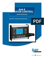 844-E Sprayer Control: User Manual