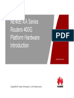 1. ODR50221 NE40E-XA Series Routers 400G Platform Hardware Introduction