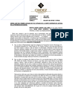 Preciso Petición de Proceso de Alimentos Bertha Samora