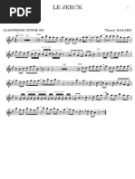 Solo Le Jerk Tenor Sib PDF