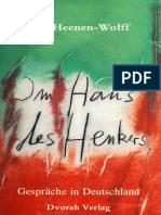 Susann Heenen-Wolff (Ed.) - Im Haus Des Henkers. Gespräche in Deutschland-Alibaba (1992) PDF