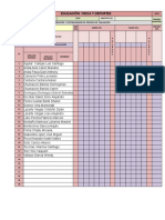 Registro de Evaluación