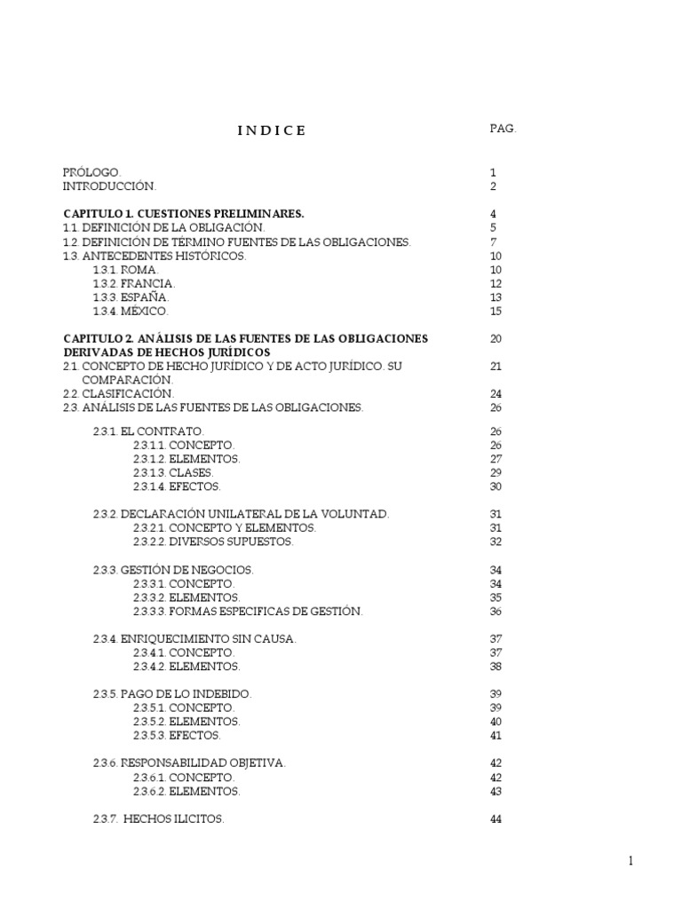 Indice Capitulo 1. Cuestiones Preliminares Instrumento
