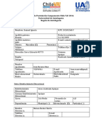 Ficha de Postulación Campamento Chile Va 2016