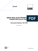 Deep Sea Electronics PLC: DSE8660 MKII Operator Manual