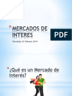 Mercados de Interes