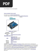 Arduino: Developer Manufacturer Many Type