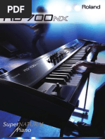 Rd 700gx Rd 300gx Brochure Piano Sound Recording And Reproduction