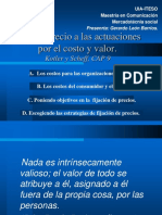 FIJACION DE PRECIO POR COSTO Y VALOR - KOTLER.ppt