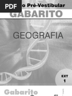 Geografia - Pré-Vestibular Dom Bosco - Gab-Geo-Ex1