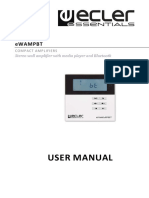 Ecler EWAMPBT en User Manual