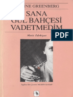 Joanne Greenberg - Sana Gül Bahçesi Vadetmedim