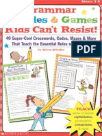 Grammar Puzzles Games GR 3-6 - Scholastic PDF