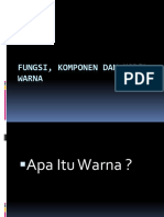 Fungsi, Komponen Dan Model Warna