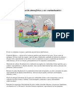 La Contaminación Atmosférica Nivel Primaria