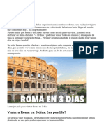 Roma en 3 Dias PDF