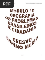 Geografia - CEESVO - Apostila - Módulo 10