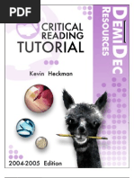 Download Critical Reading Tutorial by Cecilia Nguyen SN40029027 doc pdf