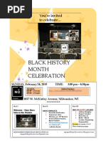 Black History MoNth CelebratioN Aa - AA