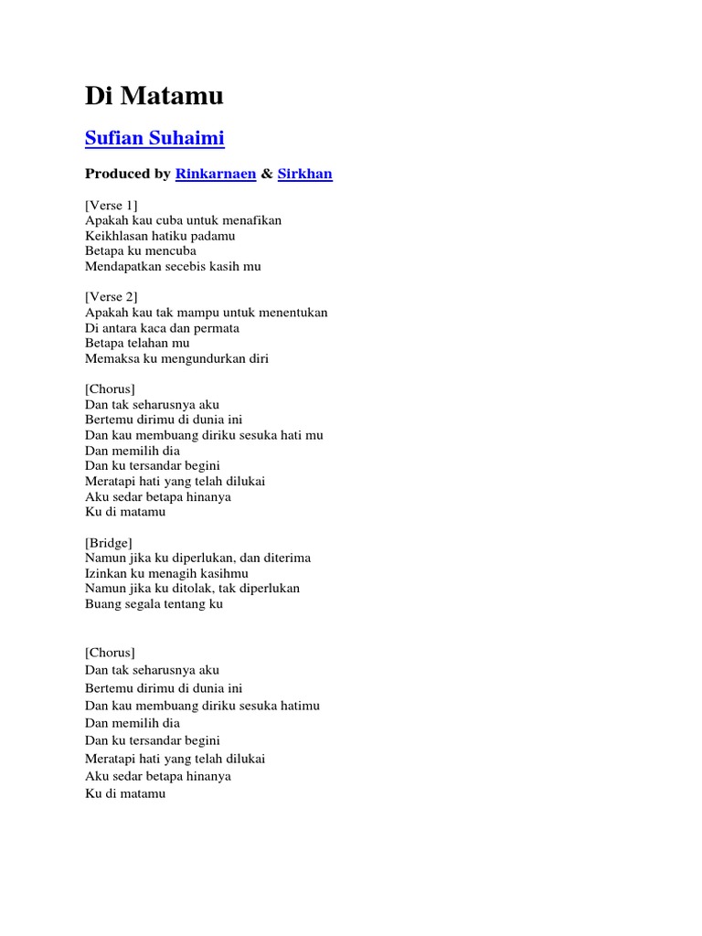 Di Matamu Pdf