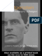 Arrington&Addis - Wittgenstein and Philosophy of Religion 2003