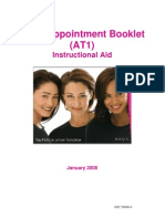 AVON Appointment Booklet: Instructional Aid - A PPT Training Contact 1