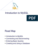 Intro to MySQL