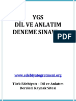 YGS Türkçe Deneme Sınavı-1-Cropped PDF