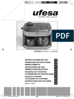 Ufesa CK7355 Espresso Machine