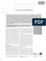 Management of Neonatal Cholestasis PDF