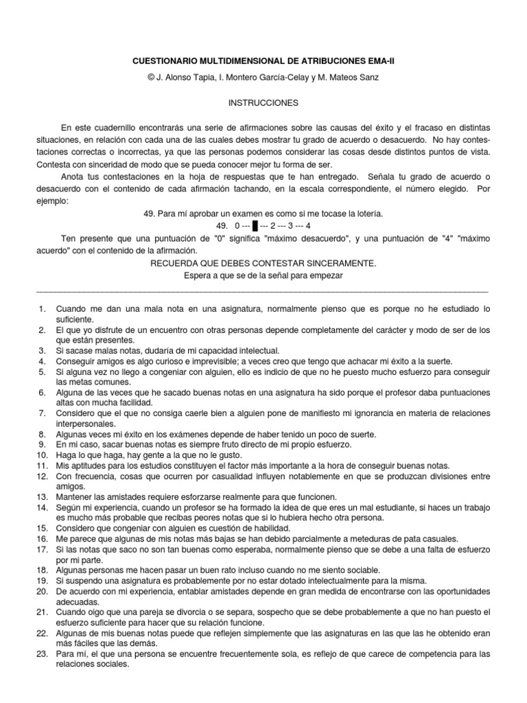 Cuest EMA II PDF | PDF | Causalidad | Plantas
