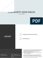 Community Open Spaces