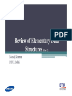 Review Elementary Data Structures