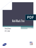 Red-Black Tree: Manoj Kumar DTU, Delhi